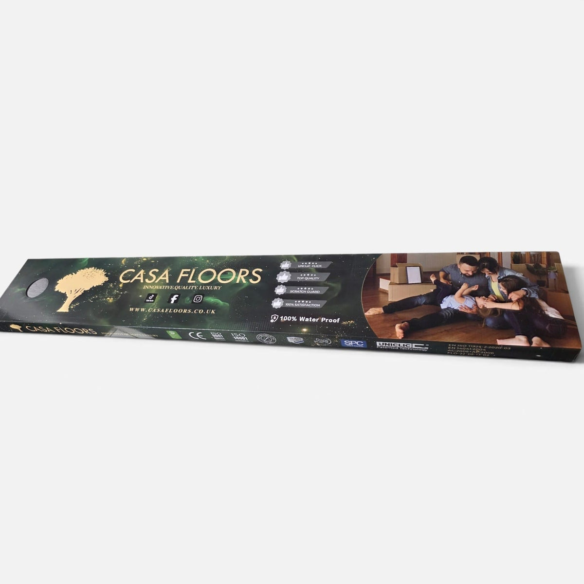 Tokyo Oak 6.5mm Thickness - Casa Floors SPC Click Vinyl Floor 1.7861m²/Pack