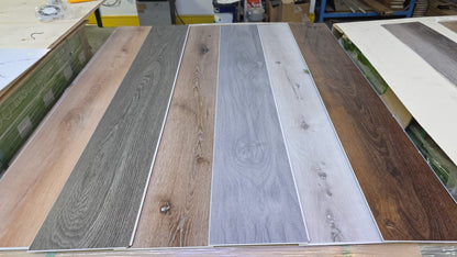 6.5mm Thickness - Casa Floors SPC Click Vinyl Floor Shadow Grey - 1.7861m²/Pack
