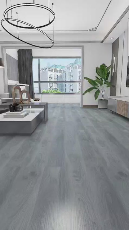 6.5mm Thickness - Casa Floors SPC Click Vinyl Floor Shadow Grey - 1.7861m²/Pack